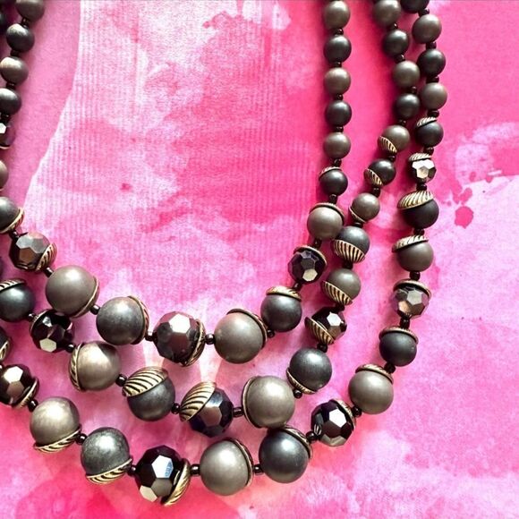 Premier Designs Jewelry CROWD PLEASER Necklace 16"+4" NWOT - Picture 6 of 10